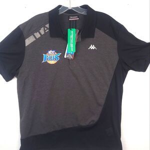 Kappa Brand Stretch Gear KCC EGIS South Korean Basketball Polo Shirt